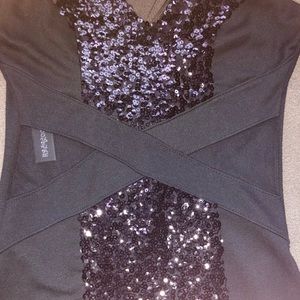 Small Sparkly Black Dress